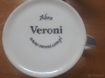 2 porcelánové hrnky sova a ptáček zn. ABRA VERONI - 2