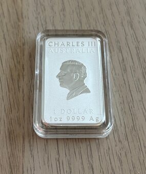 Stříbrná investiční mince - Dragon Rectangular 1 Oz - 2