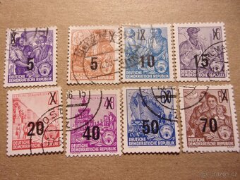 Poštovní známky DDR - 2