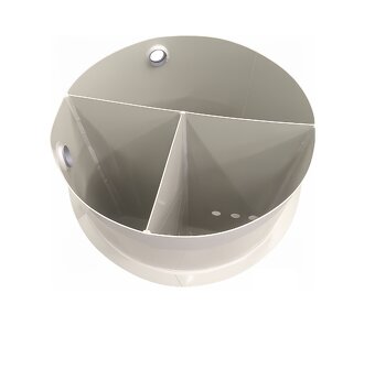 Septik samonsný kruhový 4m3 - 2