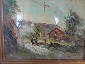 ENEDINA PINTI ZAMBRINI? OBRAZ OLEJ NA PLÁTNĚ - 2