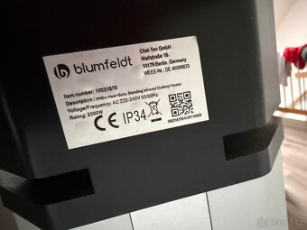Heat Guru 2000W Infrazářič Blumfeldt - 2