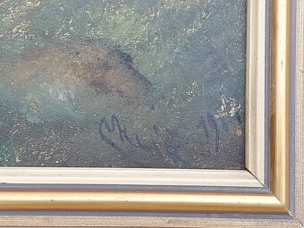 Starý velký obraz. - 2