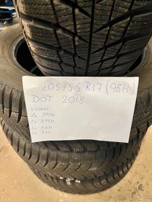 205/55 R17 zimní pneu Bridgestone - nové - 2