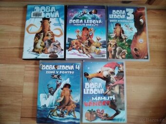 DVD s pohádkou Doba ledová - několik dílů - 2