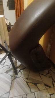 Kožená křesla otáčecí a polohovací - 2