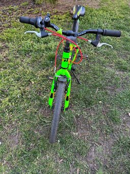 Dětské kolo MAXBIKE Junior 20"- zelené - 2