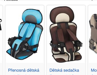 Přenosná autosedačka - 2