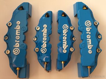Brembo kryty na brzdy 4ks - Modré - 2