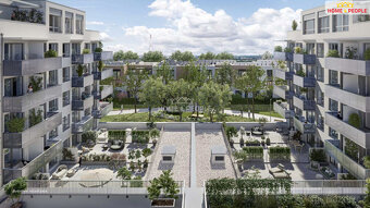 Byt 2+kk 45,1 m² v projektu Malý Háj, dům G4 - 2