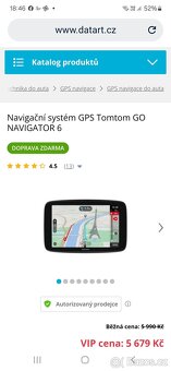 Navigační systém GPS Tomtom GO NAVIGATOR 6 - 2