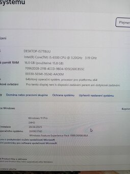 i5-6500 / 16GB DDR4 / 256GB SSD / 500GB / WIN 11 - 2