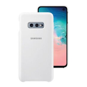 Kožený kryt SAMSUNG S10e Bílá barva - 2