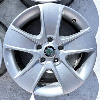 ORIGINÁLNÍ ALU ŠKODA OCTAVIA SUPERB YETI 16" 5x112 ET50 - 2