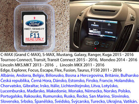Mapy SD karta do navigace Ford Sync2 Sync1 MFD MCA FX - 2