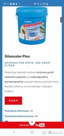 LEVNĚ . Silikonová omítka hnědá cca na 60m2 Mapei - 2