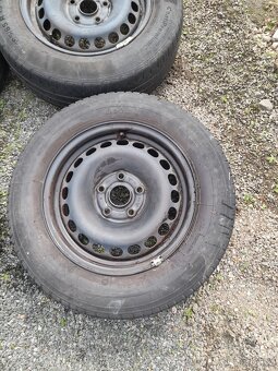 4x 15" plechové disky na VW, AUDI. - 2