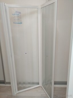 Zástěna na vanu sklápěcí dvoudílná - 2