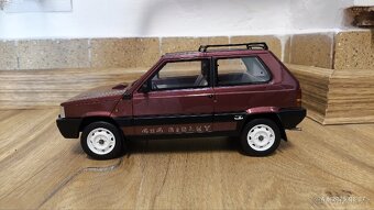 Model Fiat Panda 4x4 Sisley 2 1989 Laudoracing Models 1:18 - 2