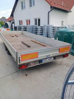 Přívěsný vozík za auto 6 m 2600 kg - 2