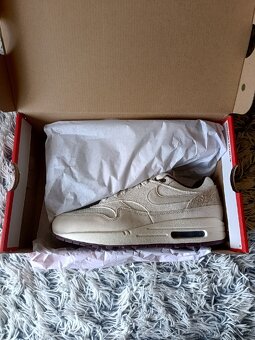 Nike Air Max 1 Krémová/Tělová - 2