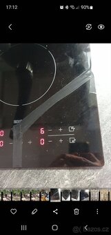Indukční deska Elektrolux - prasklé sklo - 2