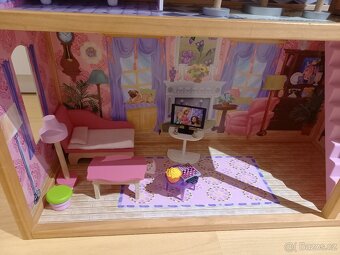 Domeček pro panenky Barbie VELKÝ cca 120cm - 2