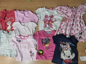 tričko dlouhý krátký rukáv holka  110 4-5 let - 2