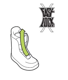 Boty 41 Boogey Wed'ze Snowboarding zimní - 2