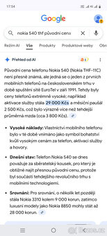 Nokia 540(THF-11C)Sběratelský kousek - 2