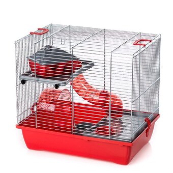 Klec pro křečka s příslušenstvím a náhradními díly - 2