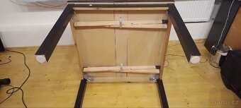 Jídelní stůl IKEA rozkládací černý - 2