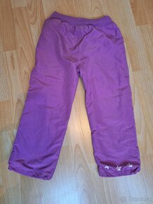 Zateplené kalhoty vel. 116 - 2
