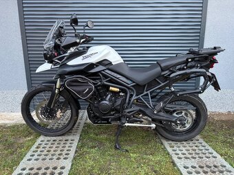 Triumph Tiger 800 xc 2013, kufry, příslušenství - 2