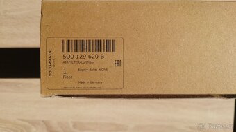 Vzduchový filtr 5Q0129620B - 2