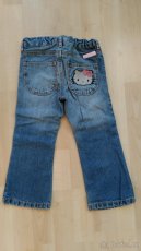 podšité rifle Hello Kitty - vel. 98 - 2