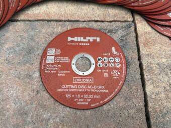 Hilti rezny kotuc 125mm - 2