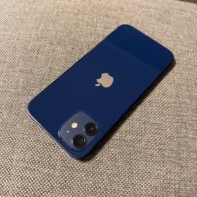 iPhone 12 64GB modrý, pěkný stav, 12 měsíců záruka - 2