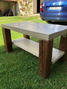 Betonový stolek - 2
