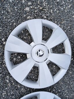 Pěkné orig poklice Škoda 15" Fabia, Rapid, Octavia - 2