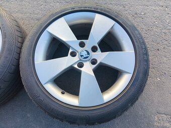 Sada originálních ALU kol Škoda 17" Denom - 2