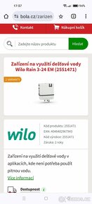 Zařízení na využití dešťové vody - 2