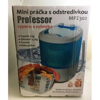 Mini pračka s odstředivkou Professor MPZ 302 - 2