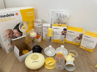 Medela odsavacka Swing Flex + vse, co je treba k odsavan - 2