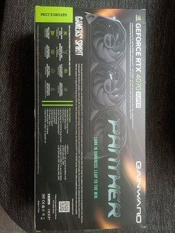 Gainward RTX 4070 SUPER Panther OC 12GB GDDR6v záruce - 2