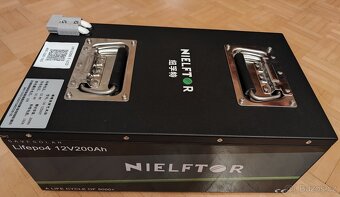 Baterie, akumulátor  200Ah /12V - LiFePO4 , integrovaná BMS - 2