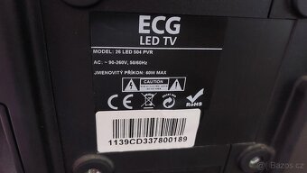 ECG tv-26" ECG 26LED504PVR - 2