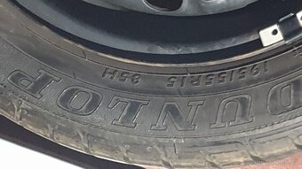 Plechové disky a pneu pro škodu fabia a další 15, 5x100 - 2