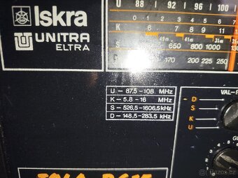 Retro rádio Unitra - 2