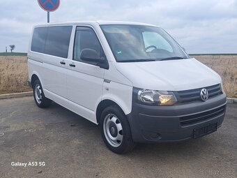 Vw t5 transporter 2l tdi,8 míst. - 2